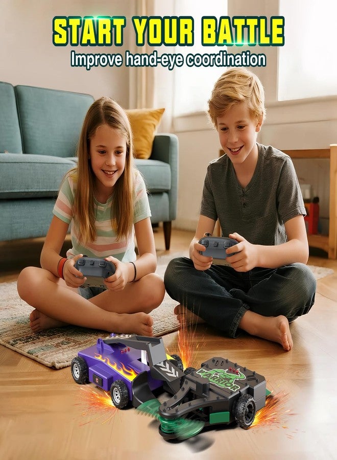 ADUSRIZ Remote Control Battle Robots, 2-Player Battle Robot Toy for Kids, Fighting Robots Game Set, STEM Toys Gifts for Boys and Girls Ages 6 - Image 5